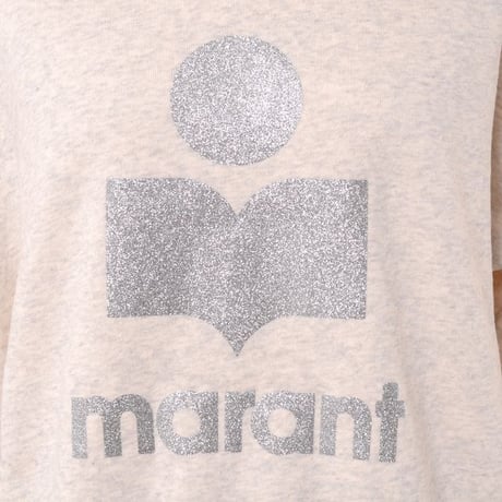 イザベルマラン ISABEL MARANT ロゴスウエット コットン裏起毛 エクリュ