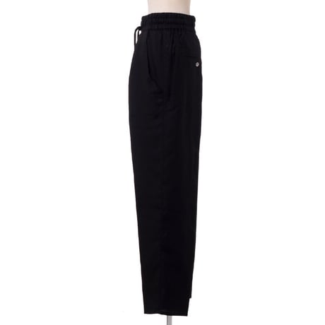 イザベルマラン ISABEL MARANT ハイウエストゴムパンツ 再生繊維 フェデックブラック