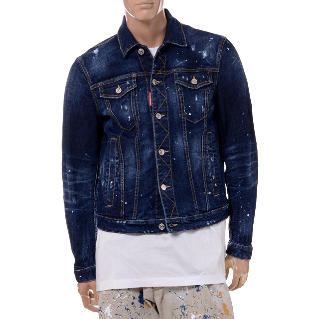 ディースクエアード Dsquared2 デニムジャケット コットンストレッチ 