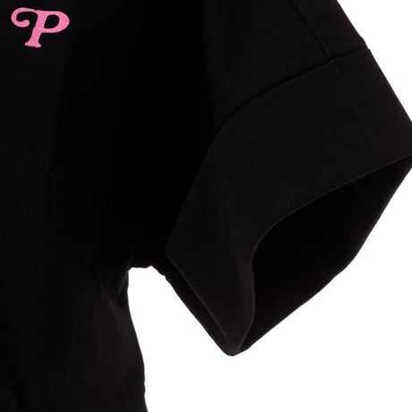 フィロソフィ PHILOSOPHY 半袖ショート丈カットソー コットンジャージー ブラック