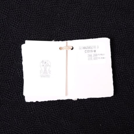 ブルネロクチネリ Brunello Cucinelli メッシュセーター リネンシルク ライトグレー