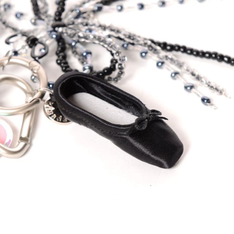 チカ キサダ chika kisada バレエチャームキーホルダー ポリエステル