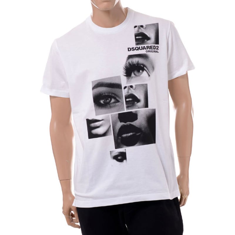 ディースクエアード Dsquared2 Tシャツ コットン ホワイト | YOKOAUNTY 