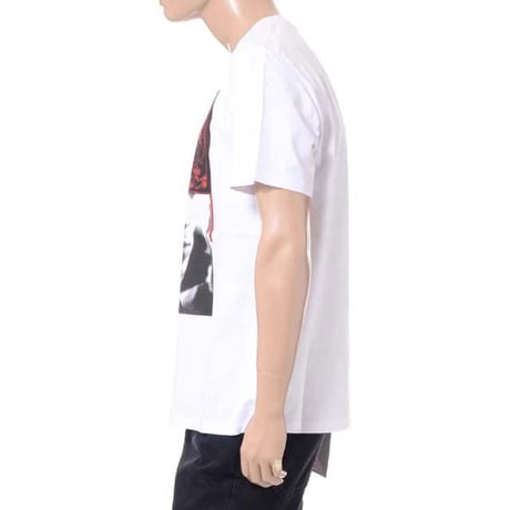 ラフシモンズ RAF SIMONS スリムフィットTシャツ コットン ホワイト