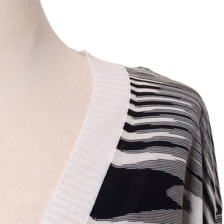 ミッソーニ Missoni Ｖネック長袖セーター シルク フィアンマート