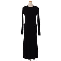 ソニアリキエル SONIA RYKIEL ロングワンピース ニット ブラック 正規取扱
