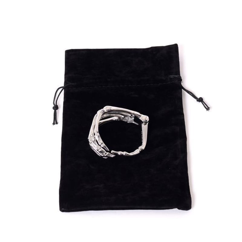 ラフシモンズ RAF SIMONS Skeleton bracelet ブラス シルバー | ラフシモンズ RAF SIMONS Skeleton bracelet ブラス シルバー |