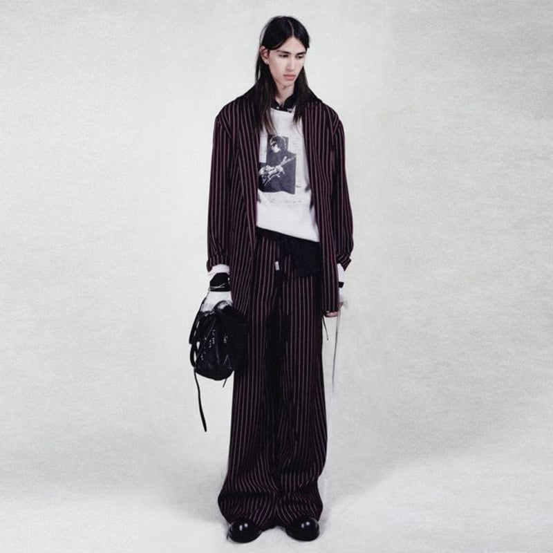 アンドゥムルメステール ann demeulemeester エミルボクシーロングT