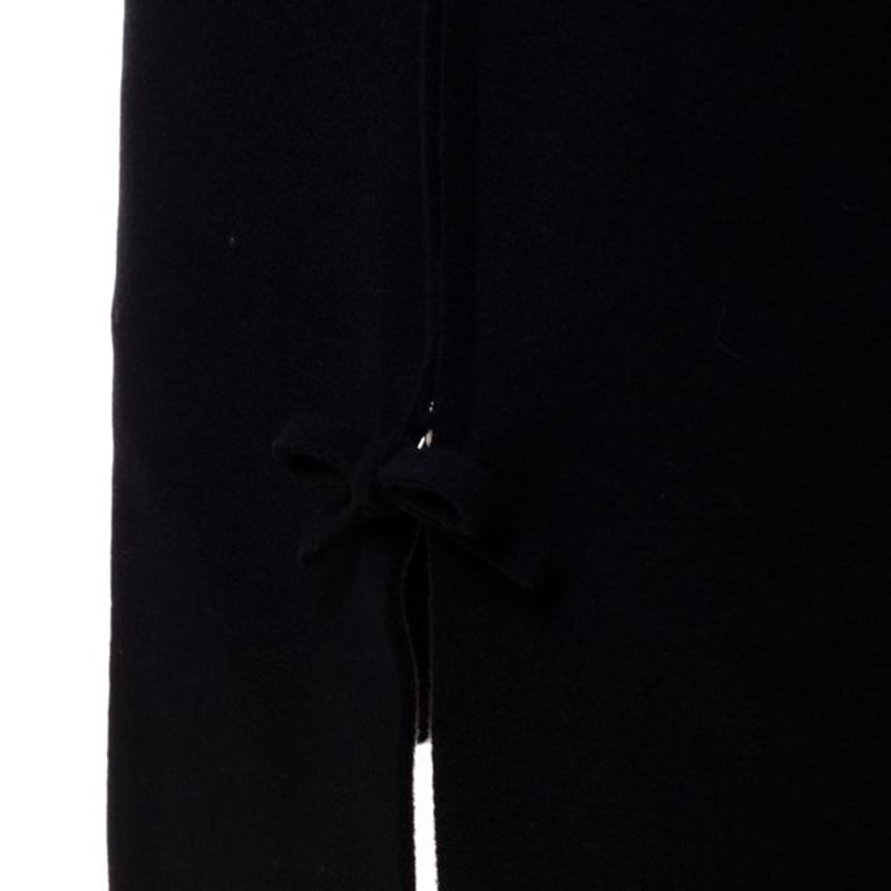 ラフシモンズ RAF SIMONS リボンジップノースリーブドレス