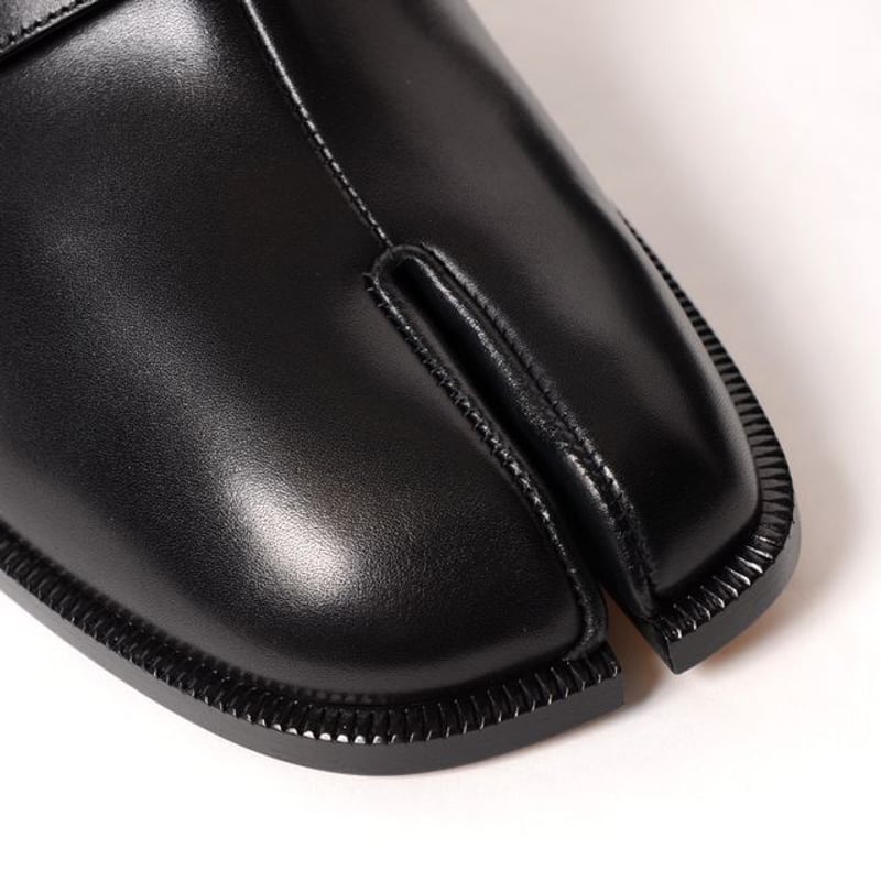 メゾン マルジェラ Maison Margiela タビローファー 牛革 ブラック