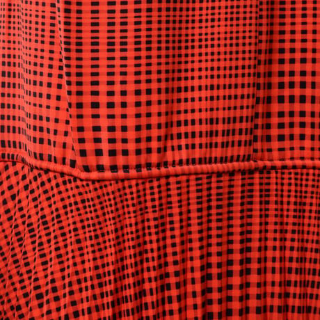 プロエンザスクーラー Proenza Schouler ノースリワンピース ジャージー ヴァーミリオンブラック
