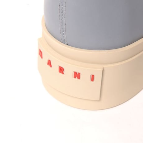マルニ Marni PABLOレースアップスニーカー 牛革 グレー