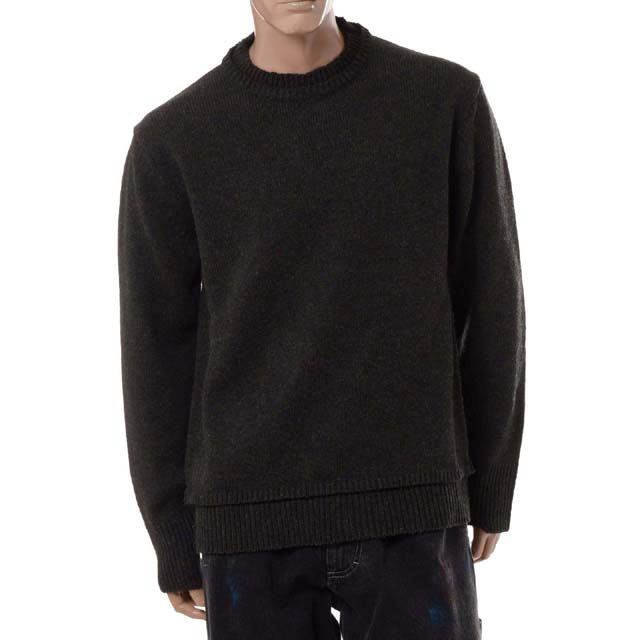 メゾン マルジェラ Maison Margiela エルボーパッチセーター ダーク