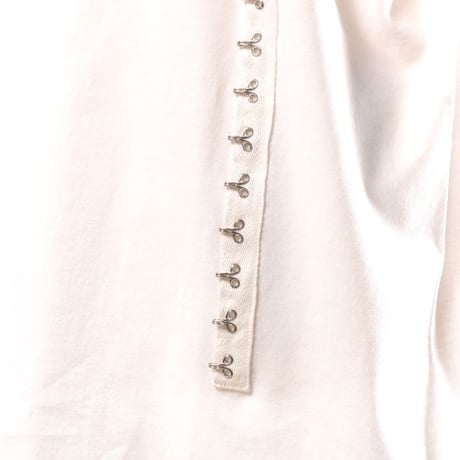 チカ キサダ chika kisada OPERAHOUSETシャツ コットン ホワイトグレー