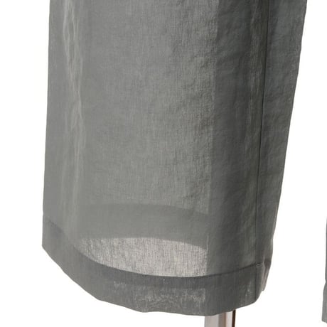 ダウェイ DAWEI ワイドパンツ ポリエステルレーヨン グレーグリーン