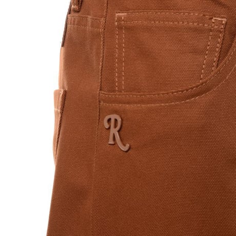 ラフシモンズ RAF SIMONS Wide fit denim workwear pants コットン ダークブラウン