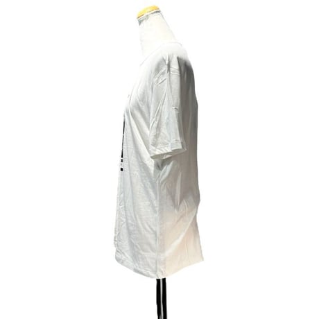 アンドゥムルメステール ann demeulemeester 半袖プリントTシャツ コットン ホワイト 正規取扱