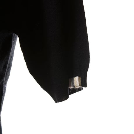エクストリームカシミヤ extreme cashmere x noor半袖セーター ウールカシミヤ ブラック