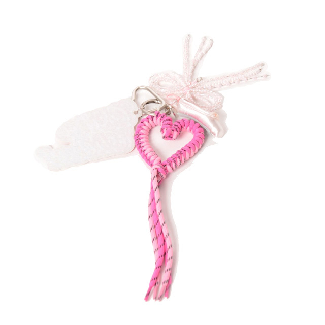 チカ キサダ chika kisada バレエチャームキーホルダー ポリエステル