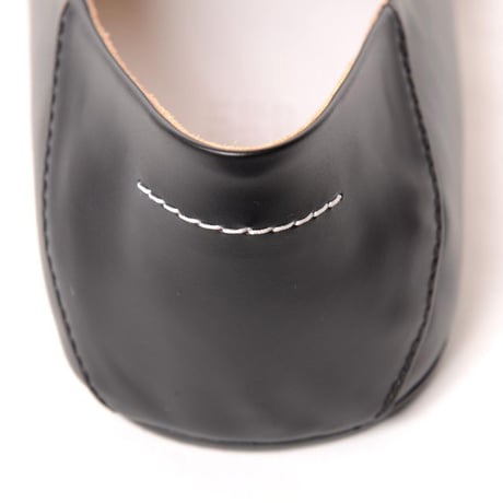 エムエムシックス メゾンマルジェラ MM6 MAISON MARGIELA シューズ 牛革 ブラック