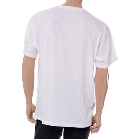 ラフシモンズ RAF SIMONS ソリタリィディスオーダー・ビッグフィットTシャツ コットン ホワイト