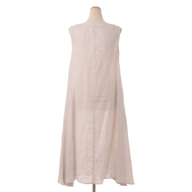 ステファノモルタリ stefano moritari フレアーワンピース リネン 