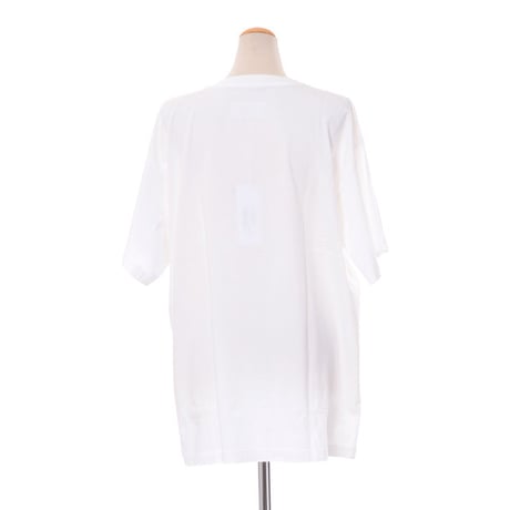 エムエムシックス メゾンマルジェラ MM6 MAISON MARGIELA カスタマイザブルTシャツ コットン ホワイト