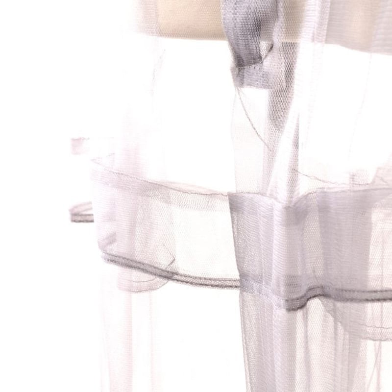 チカ キサダ chika kisada チュールパンツ ナイロン グレー | YOKOAUNTY