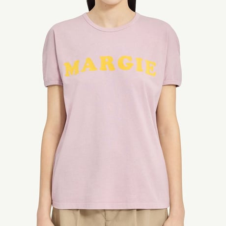 エムエムシックス メゾンマルジェラ MM6 MAISON MARGIELA ヴィンテージジャージーロゴTシャツ コットン ピンク 正規取扱