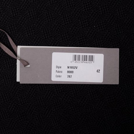 インポートブランド import brand ROSSO35 Vネックワンピース リネン ダークグレー