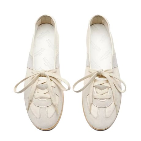 メゾン マルジェラ Maison Margiela レプリカソフトバレエシューズ レザー ホワイト 正規取扱