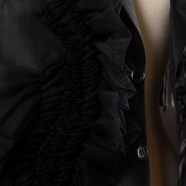 チカ キサダ chika kisada チュールデコベスト ポリエステルなど