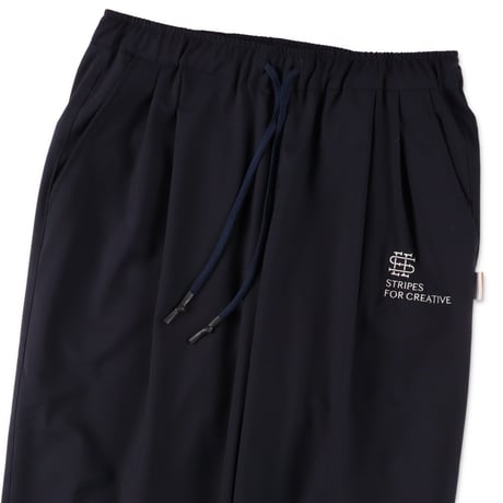 SEE SEE x S.F.C TWO TUCK WIDE PANTS (WOOL TORO) 【NAVY】