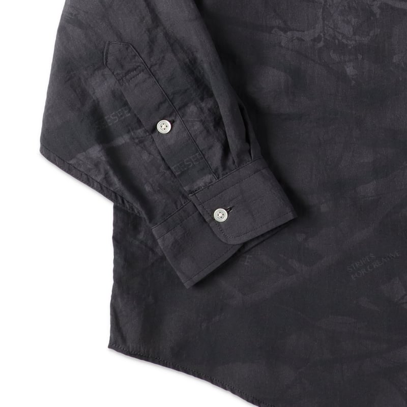 SEE SEE x S.F.C CAMO BIG SHIRT 【BLACK CAMO】 | S