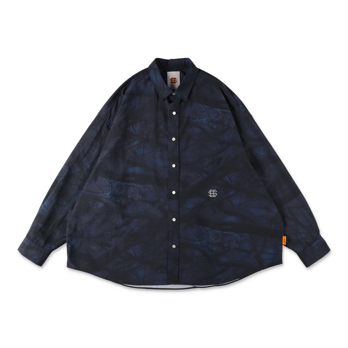 トップス SEE SEE S.F.C SUPER BIG BOARDER LS NAVY SEE SEE x S.F.C SUPER BIG BOARDER LS TEE 【NAVY】