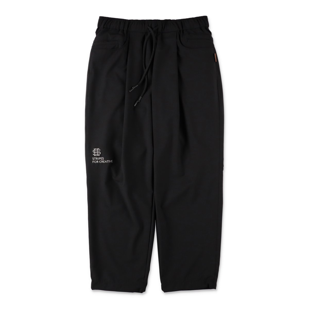 SEE SEE x S.F.C WIDE TAPERED EASY PANTS 【BLACK】