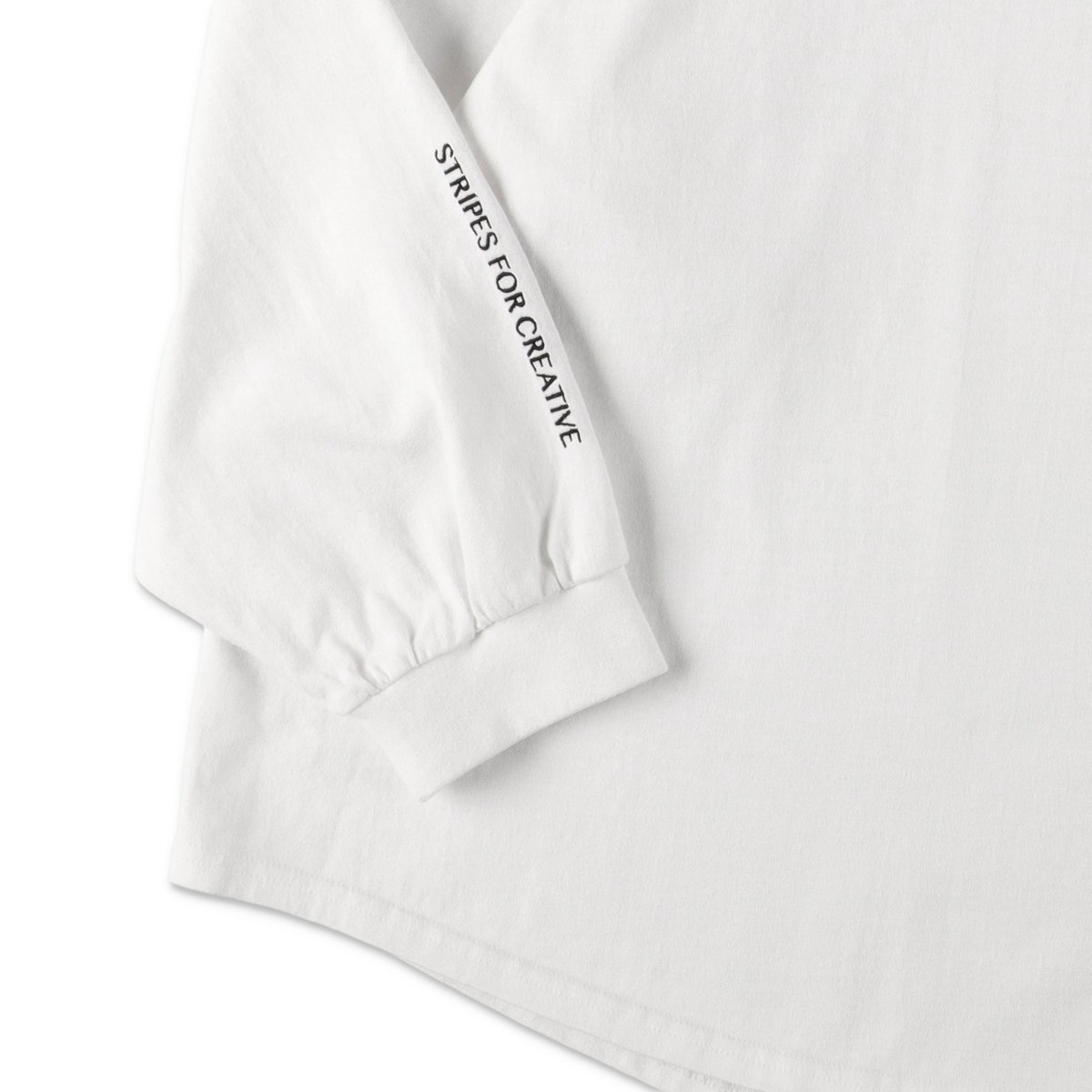 SEE SEE x S.F.C SUPER BIG ROUND LS TEE 【WHITE】
