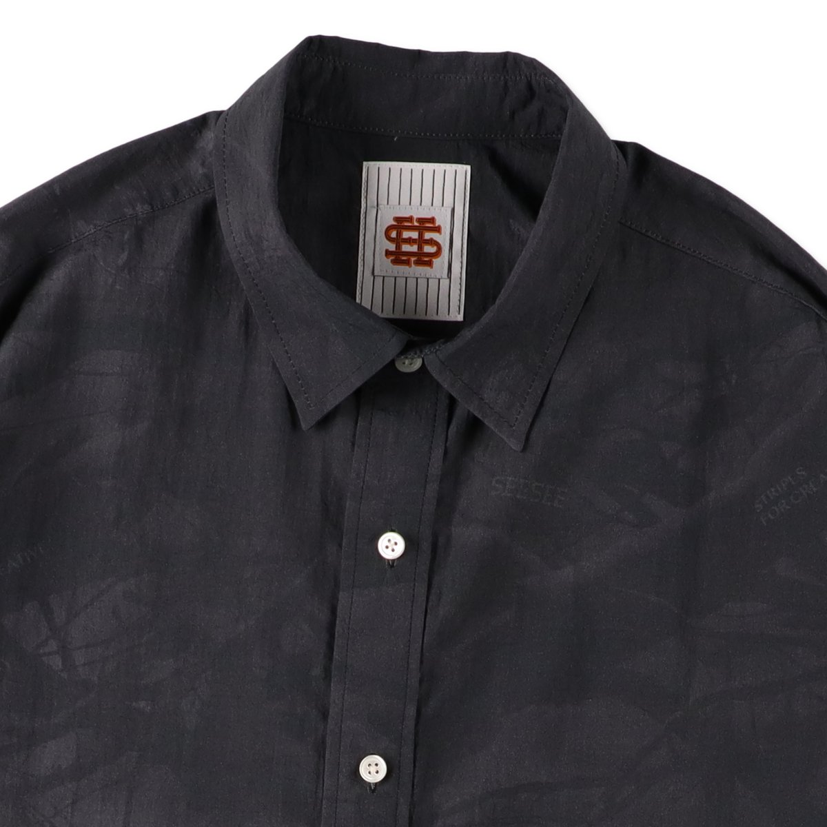 SEE SEE x S.F.C CAMO BIG SHIRT 【BLACK CAMO】 | S