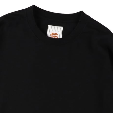 SEE SEE x S.F.C SUPER BIG ROUND LS TEE 【BLACK】