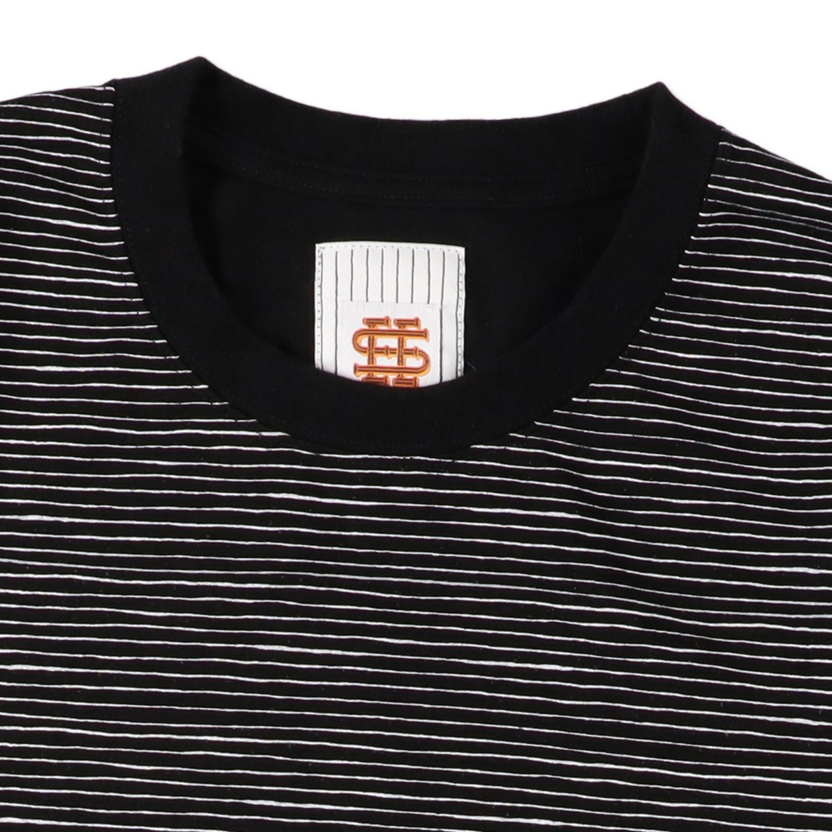 SEE SEE x S.F.C SUPER BIG BORDER SS TEE 【BLACK】