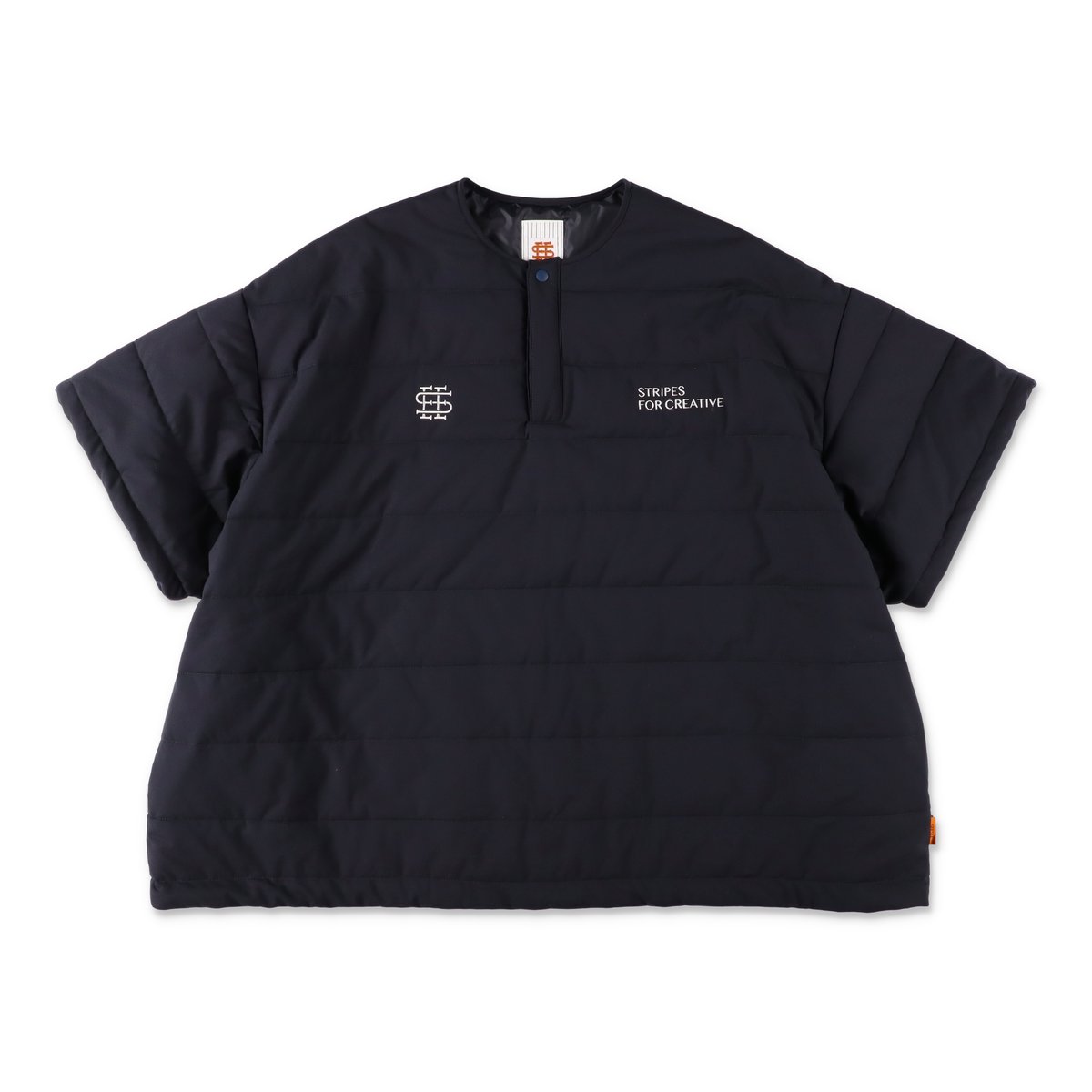 ジャケット・アウター SEE SEE sfc pull over jacket SEE SEE x S.F.C SUPER BIG PUFF JACKET 【NAVY】 |
