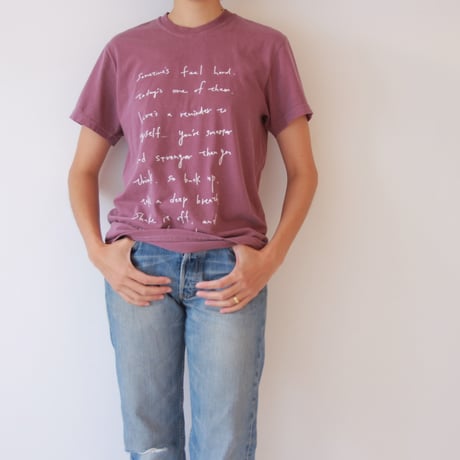 VINPLUS オリジナルTシャツ　”Mサイズ"   ベリー