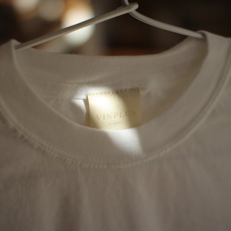 VINPLUS オリジナルTシャツ　”Lサイズ"　ホワイト
