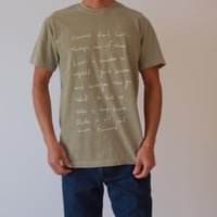 VINPLUS オリジナルTシャツ　”Mサイズ"   カーキ