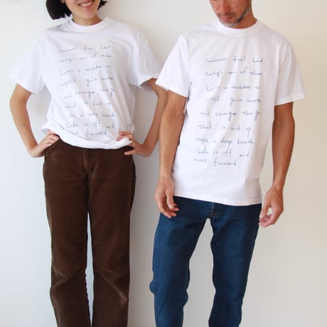 VINPLUS オリジナルTシャツ　”Sサイズ"　ホワイト