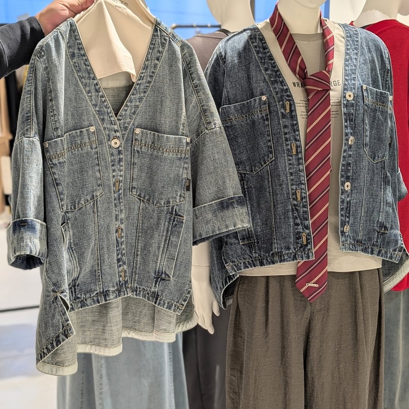 麻混デニムジャケット(826501) | KEIZUselecct Online STORE