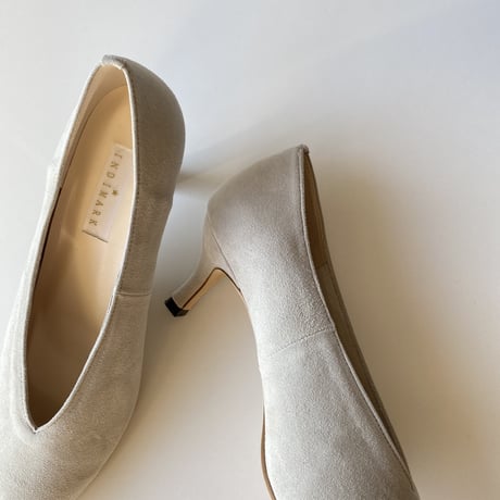 スウェードpumps