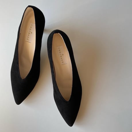 スウェードpumps