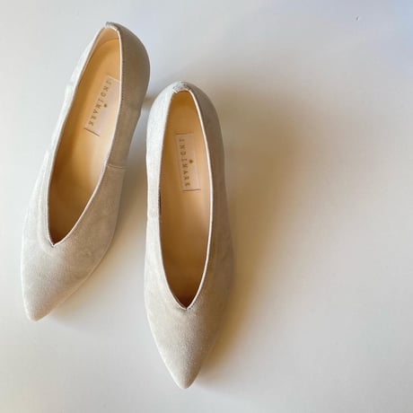 スウェードpumps