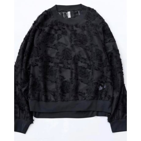 アンジェリーナ カットジャガードキャップスリーブプルオーバー angelina】cut jacquard cap sleeve pullover /【アンジェリーナ
